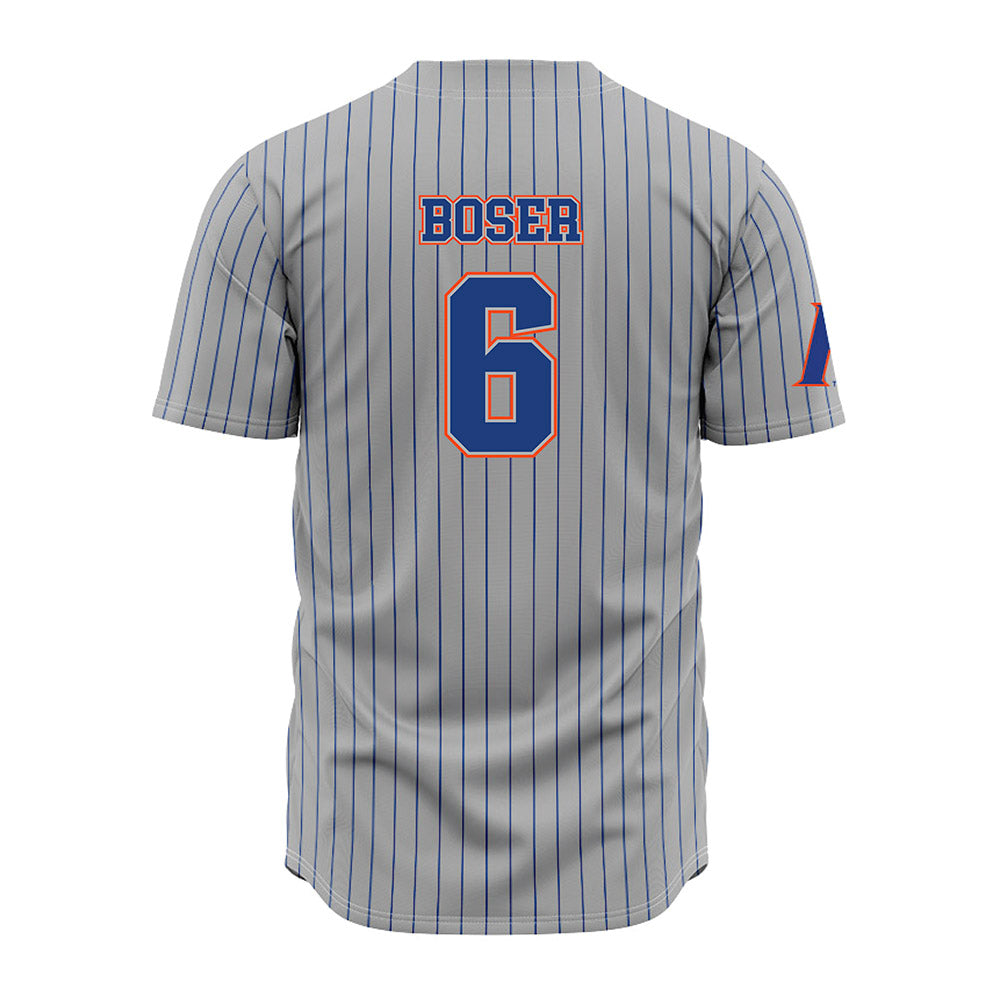 Florida - NCAA Baseball : Bobby Boser - Grey Jersey-1
