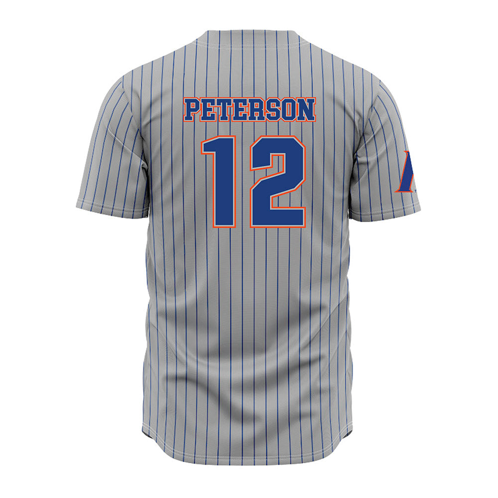 Florida - NCAA Baseball : Liam Peterson - Grey Jersey