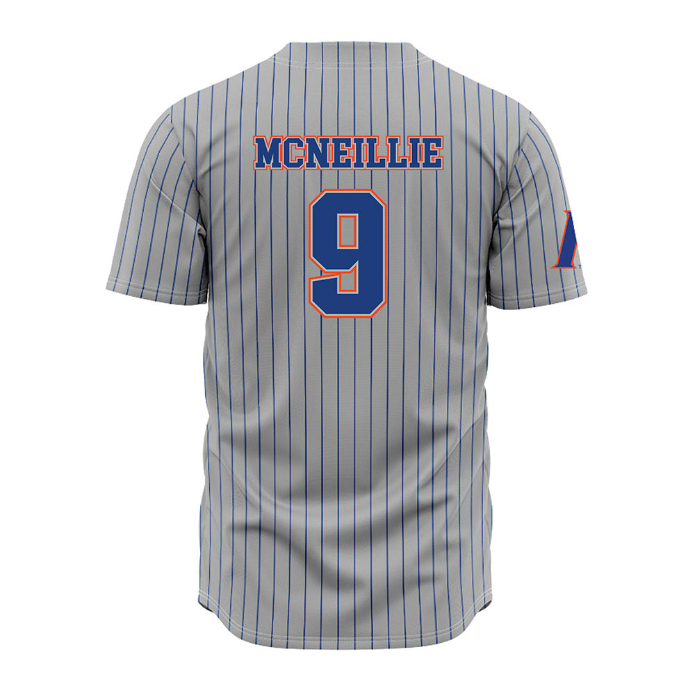 Florida - NCAA Baseball : Luke McNeillie - Grey Jersey