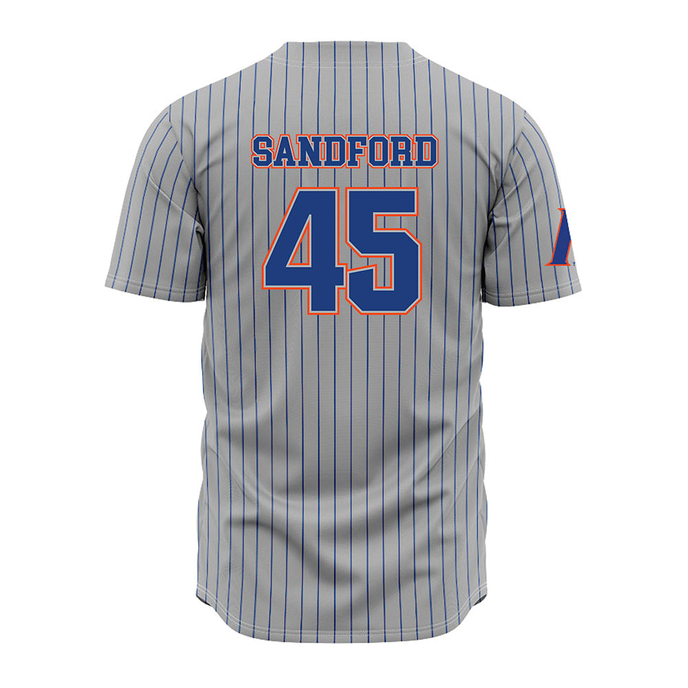 Florida - NCAA Baseball : Schuyler Sandford - Grey Jersey