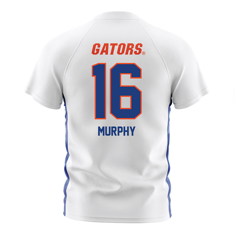 Florida - NCAA Women's Soccer : Brinley Murphy - White Soccer Jersey-1