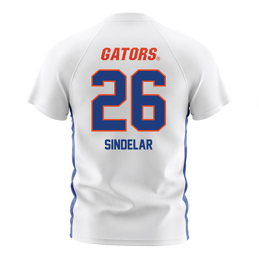 Florida - NCAA Women's Soccer : Sophia Sindelar - White Soccer Jersey-1