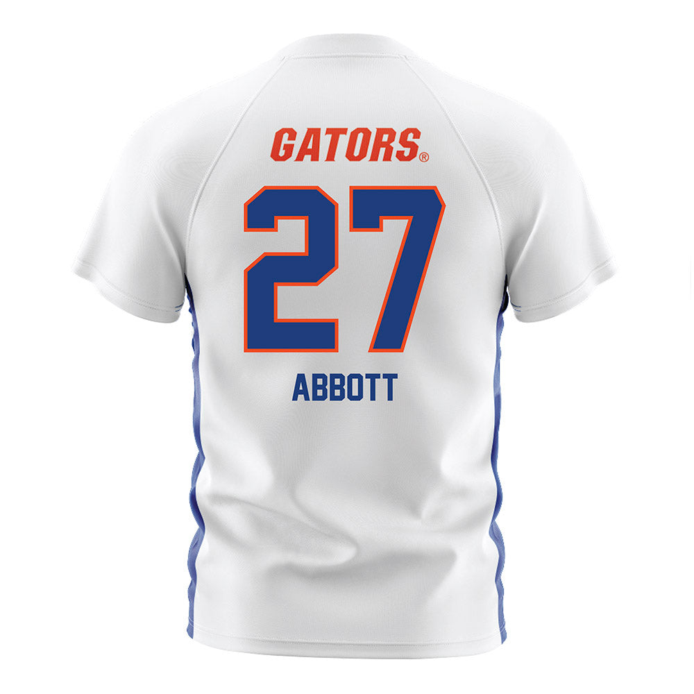 Florida - NCAA Women's Soccer : Norah Abbott - White Soccer Jersey