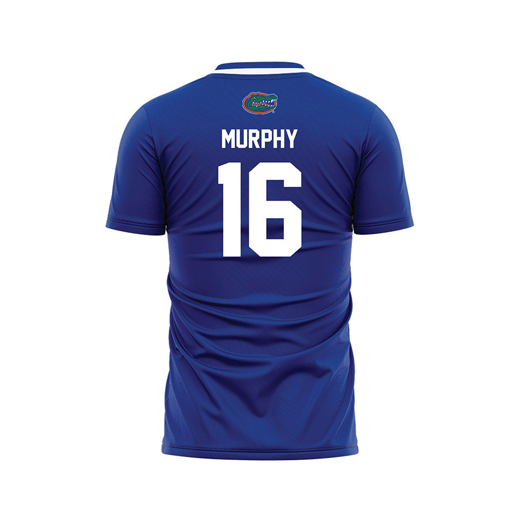 Florida - NCAA Women's Soccer : Brinley Murphy - Royal Soccer Jersey-1