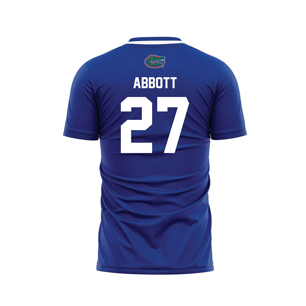 Florida - NCAA Women's Soccer : Norah Abbott - Royal Soccer Jersey