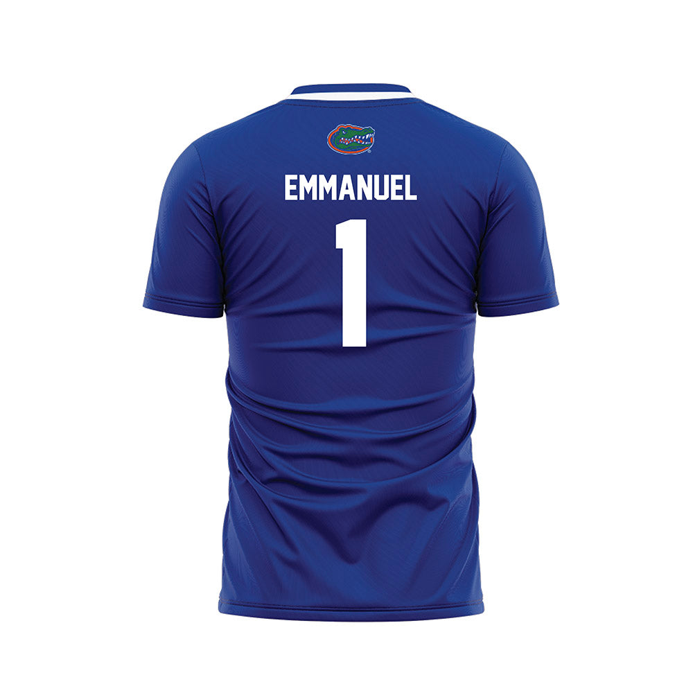 Florida - NCAA Women's Soccer : Jayden Emmanuel - Royal Soccer Jersey