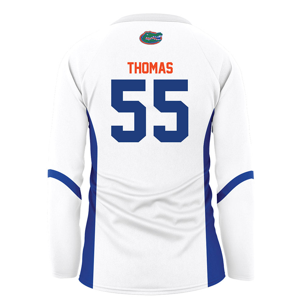 Florida - NCAA Women's Volleyball : Amaya Thomas - White Volleyball Jersey