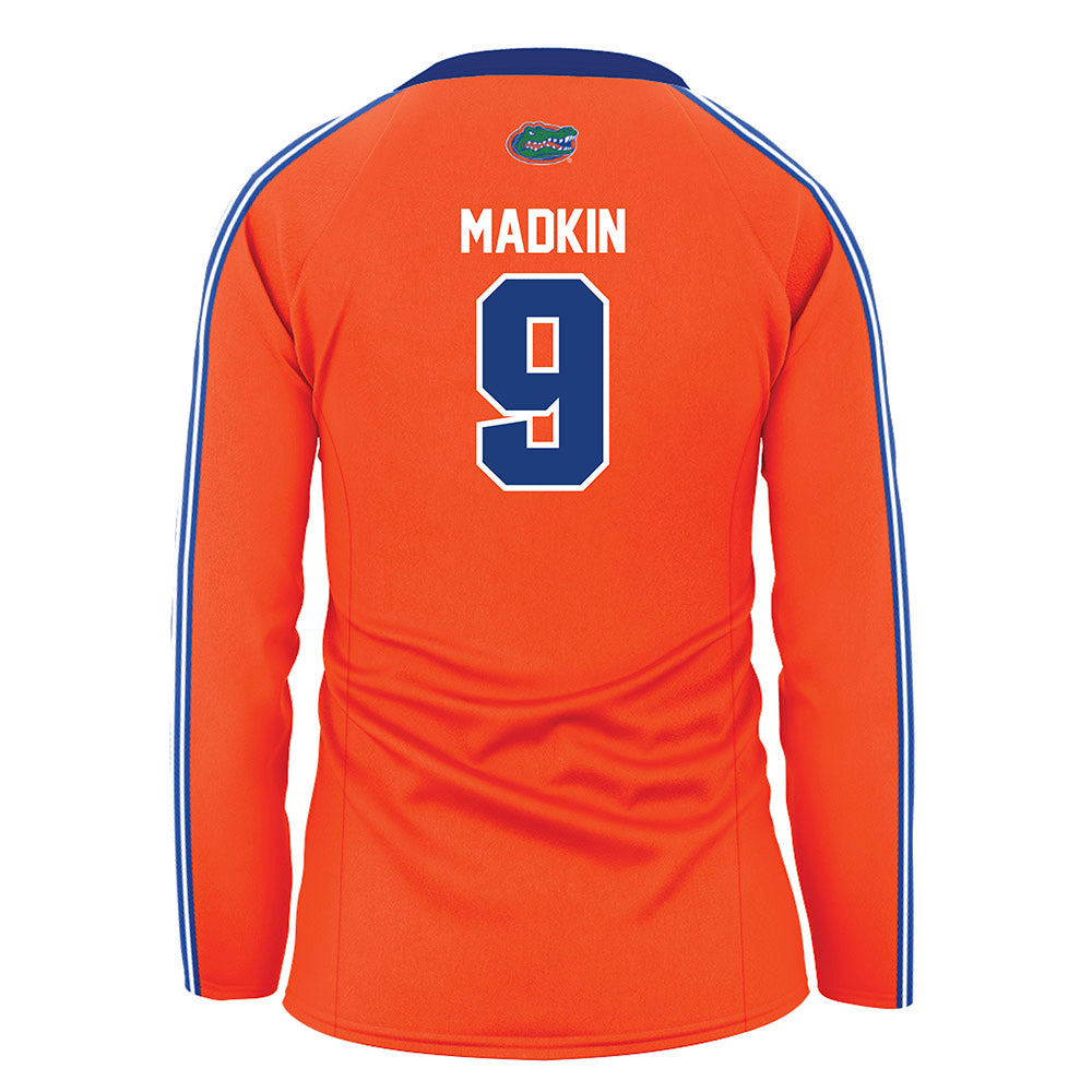 Florida - NCAA Women's Volleyball : Aniya Madkin - Orange Volleyball Jersey-1