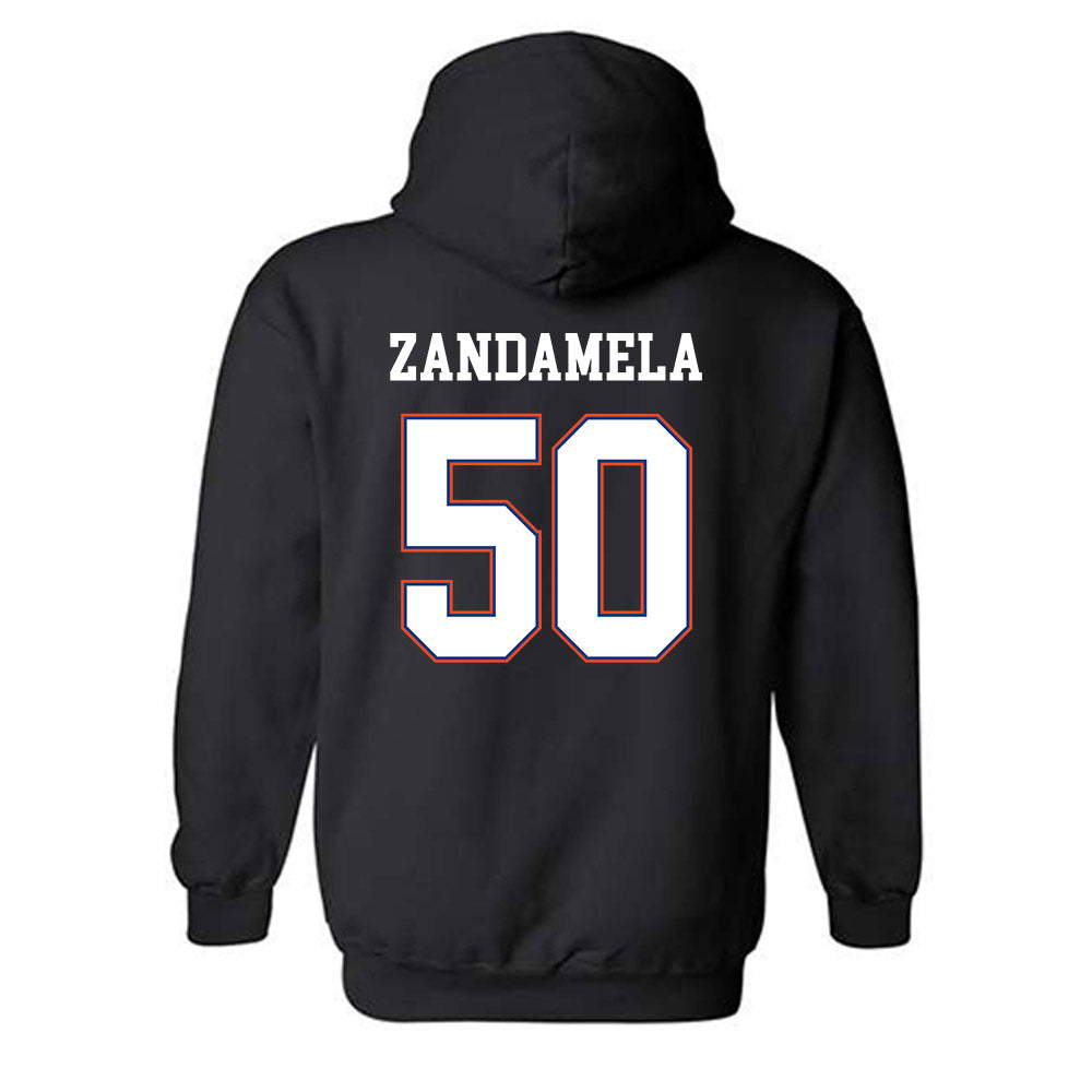 Florida - NCAA Football : Jason Zandamela - Replica Shersey Hooded Sweatshirt-1