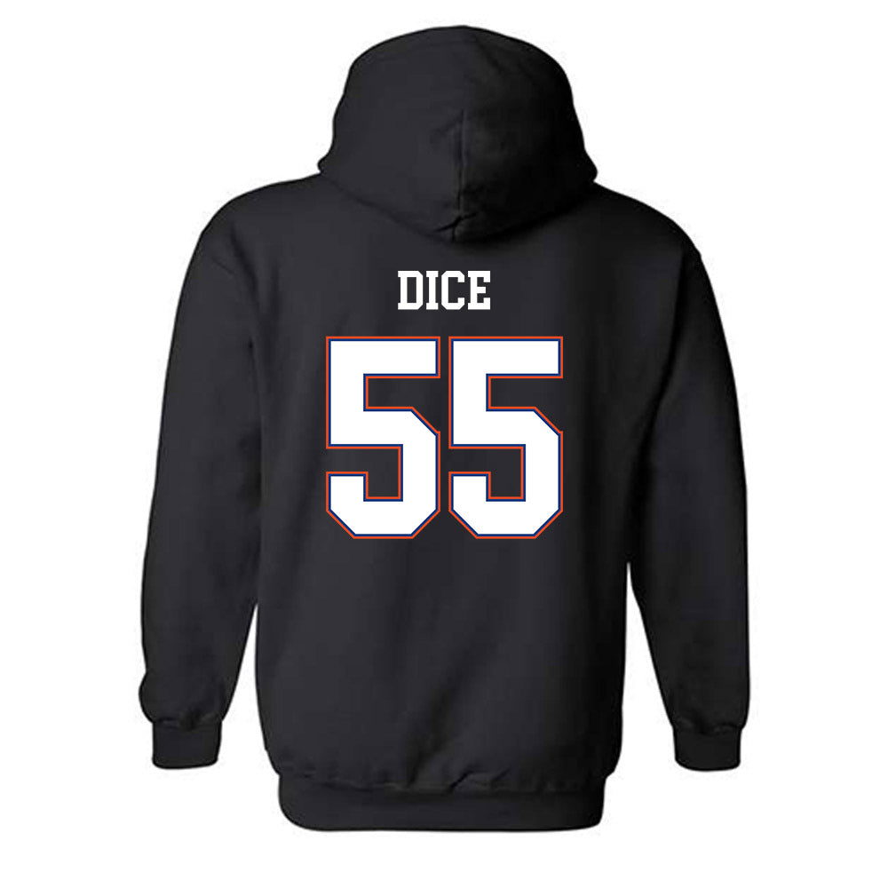 Florida - NCAA Football : Tavaris Dice - Replica Shersey Hooded Sweatshirt-1