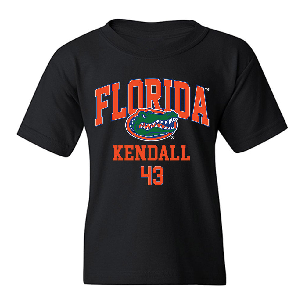 Florida - NCAA Baseball : Jacob Kendall - Classic Fashion Shersey Youth T-Shirt-0