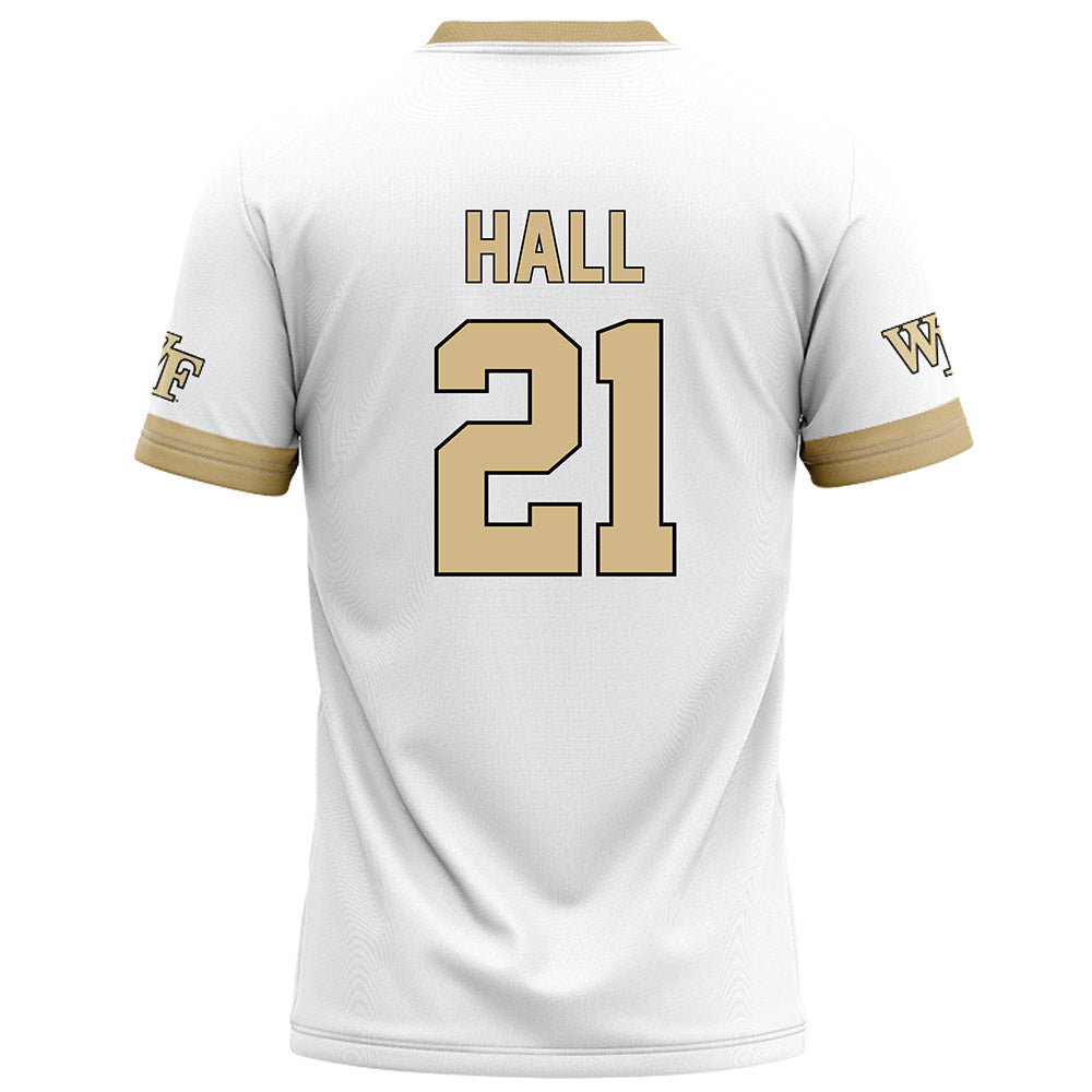 Wake Forest - NCAA Football : Aiden Hall - White Football Jersey-1