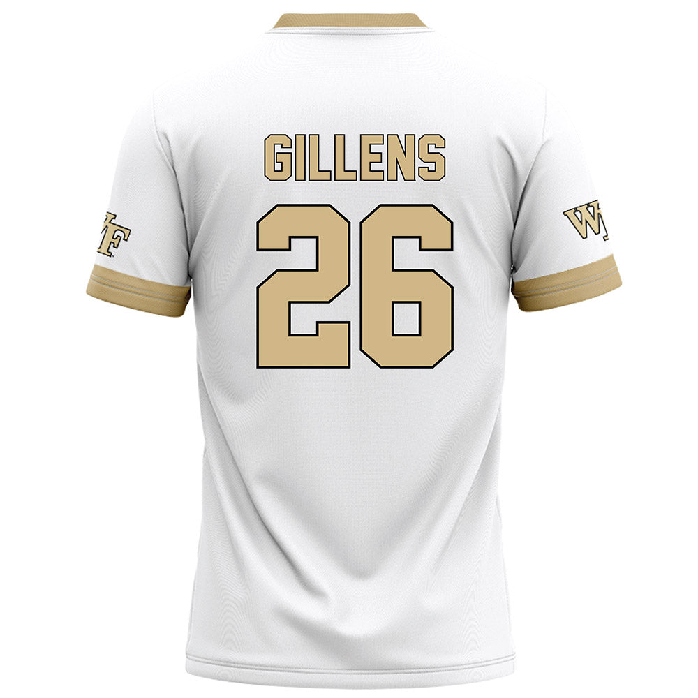 Wake Forest - NCAA Football : Fredrick Gillens - White Football Jersey-1