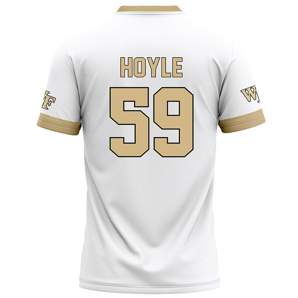 Wake Forest - NCAA Football : Brandon Hoyle - White Football Jersey-1