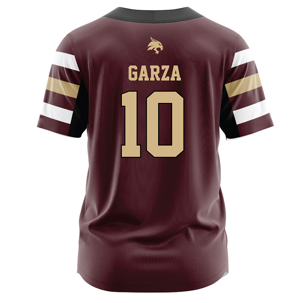 Texas State - NCAA Softball : Abby Garza - Maroon Jersey