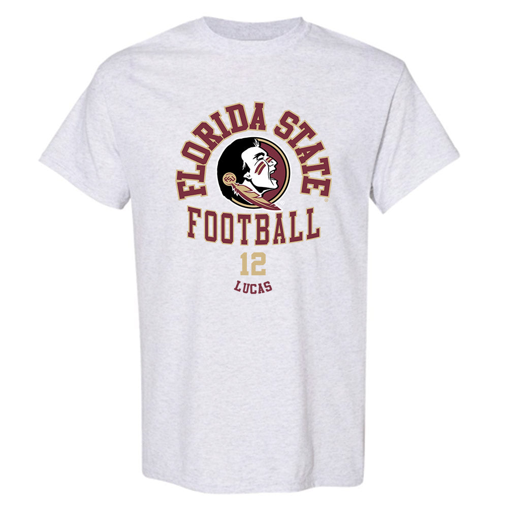 FSU - NCAA Football : Jaylin Lucas - Classic Fashion Shersey T-Shirt-0