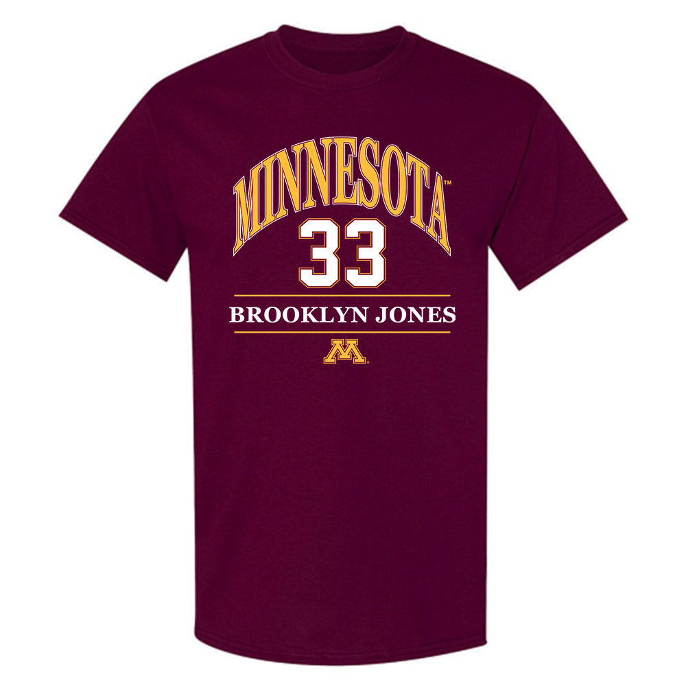 Minnesota - NCAA Softball : Brooklyn Jones - Classic Fashion Shersey T-Shirt-0