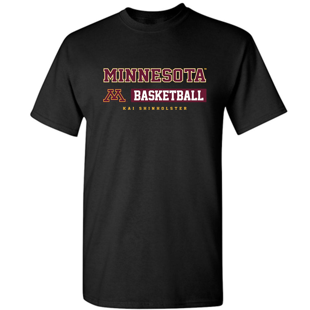 Minnesota - NCAA Men's Basketball : Kai Shinholster - Classic Fashion Shersey T-Shirt-0