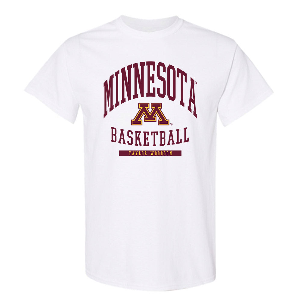 Minnesota - NCAA Women's Basketball : Taylor Woodson - Classic Fashion Shersey T-Shirt-0