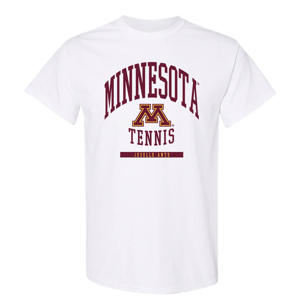 Minnesota - NCAA Women's Tennis : Jeselle Ante - Classic Fashion Shersey T-Shirt-0