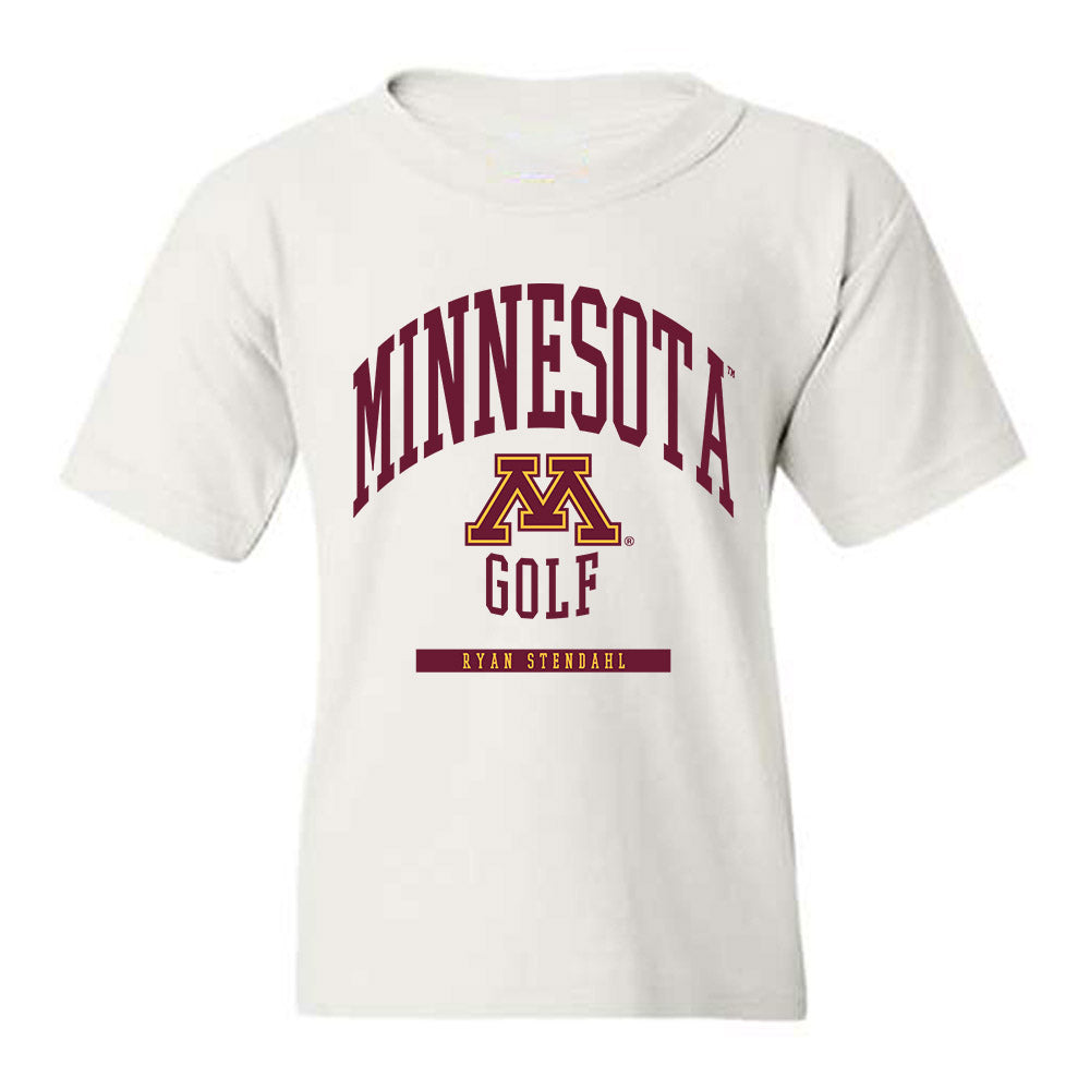 Minnesota - NCAA Men's Golf : Ryan Stendahl - Classic Fashion Shersey Youth T-Shirt-0