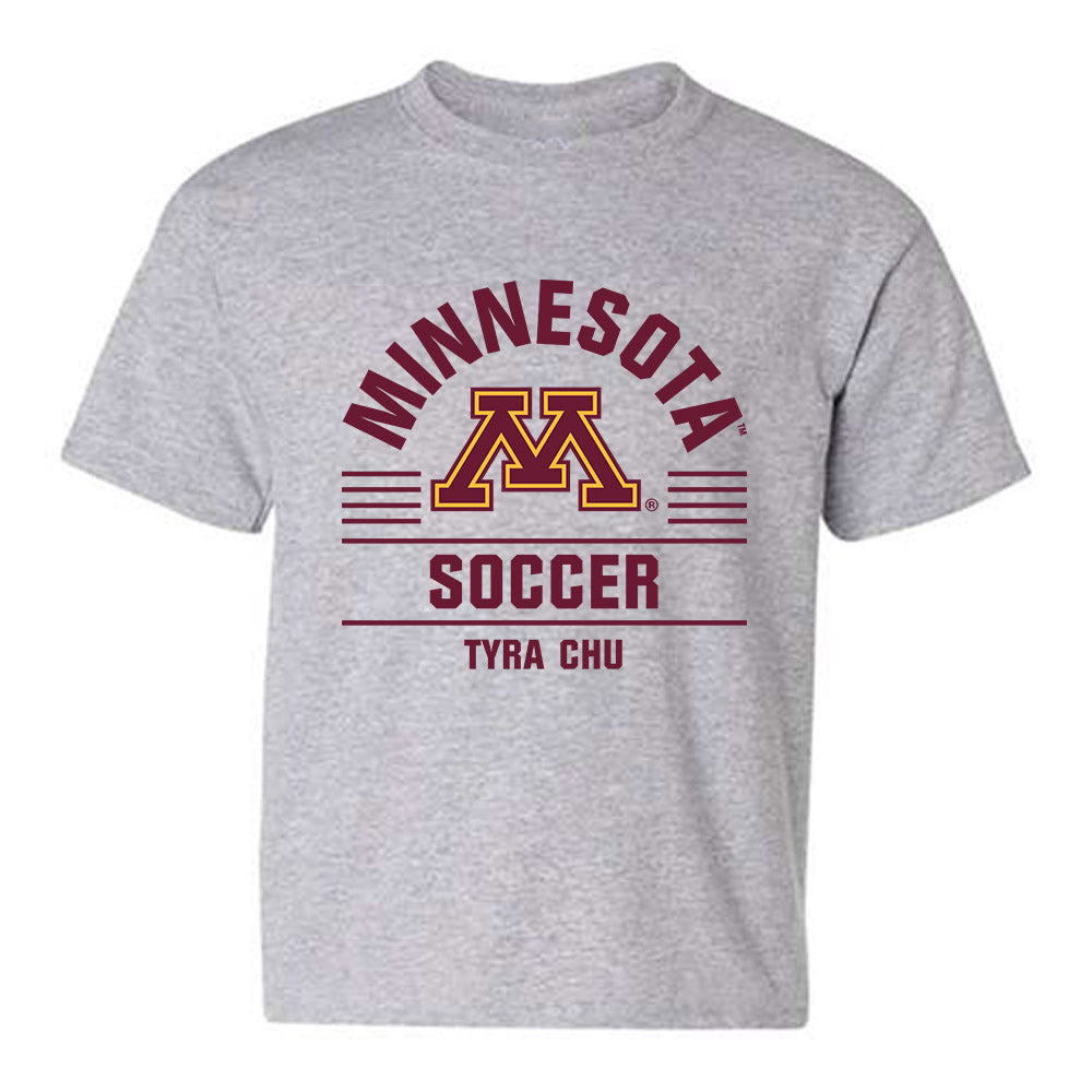Minnesota - NCAA Women's Soccer : Tyra Chu - Classic Fashion Shersey Youth T-Shirt-0