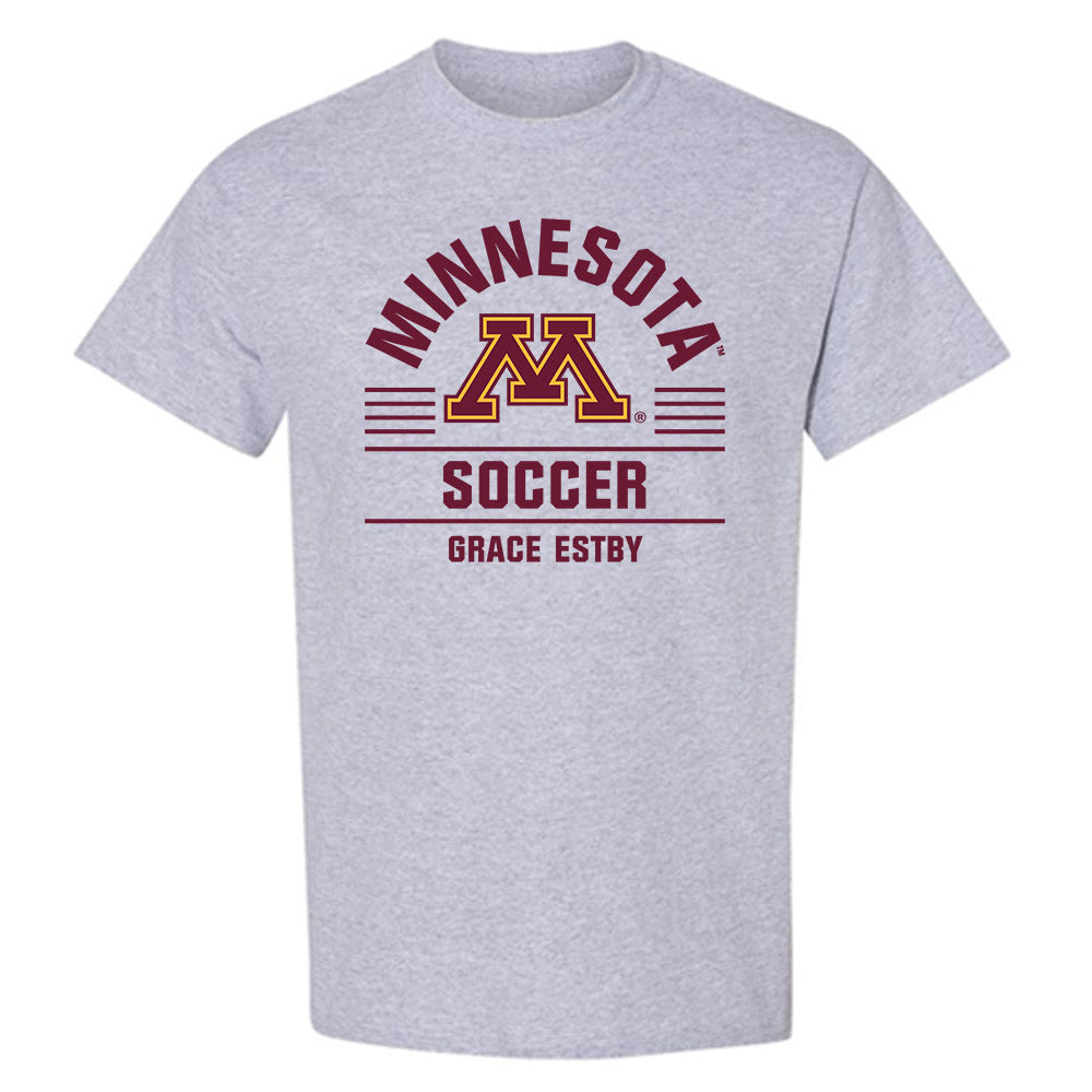 Minnesota - NCAA Women's Soccer : Grace Estby - Classic Fashion Shersey T-Shirt-0