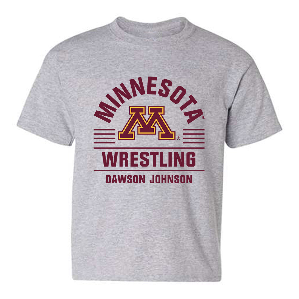 Minnesota - NCAA Wrestling : Dawson Johnson - Classic Fashion Shersey Youth T-Shirt-0