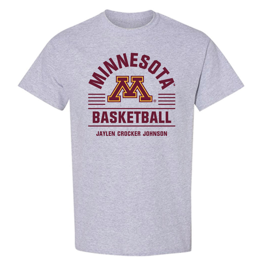Minnesota - NCAA Men's Basketball : Jaylen Crocker johnson - Classic Fashion Shersey T-Shirt-0