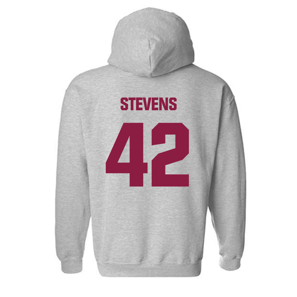 Virginia Tech - NCAA Football : Aycen Stevens - Classic Fashion Shersey Hooded Sweatshirt-1