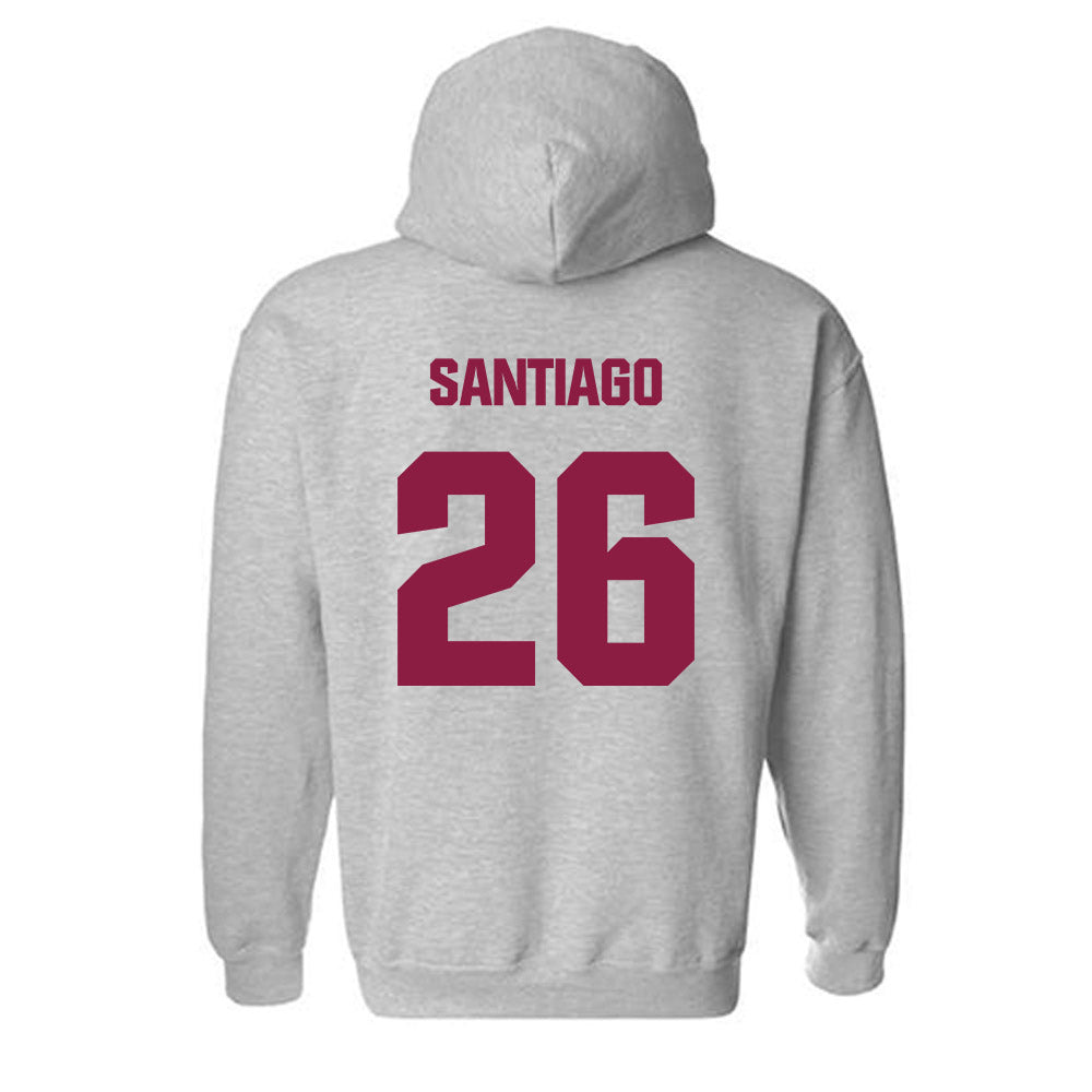 Virginia Tech - NCAA Football : Antwone Santiago - Classic Fashion Shersey Hooded Sweatshirt-1