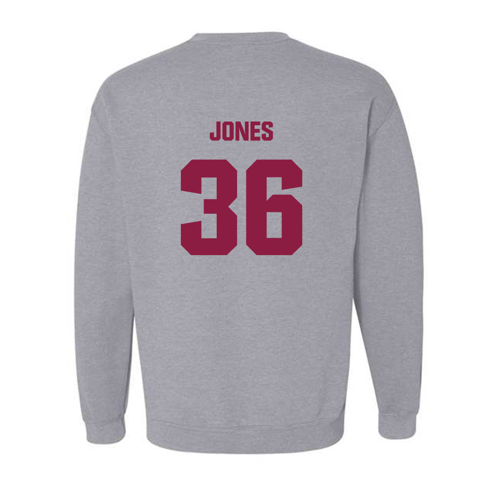 Virginia Tech - NCAA Football : Brody Jones - Classic Fashion Shersey Crewneck Sweatshirt-1