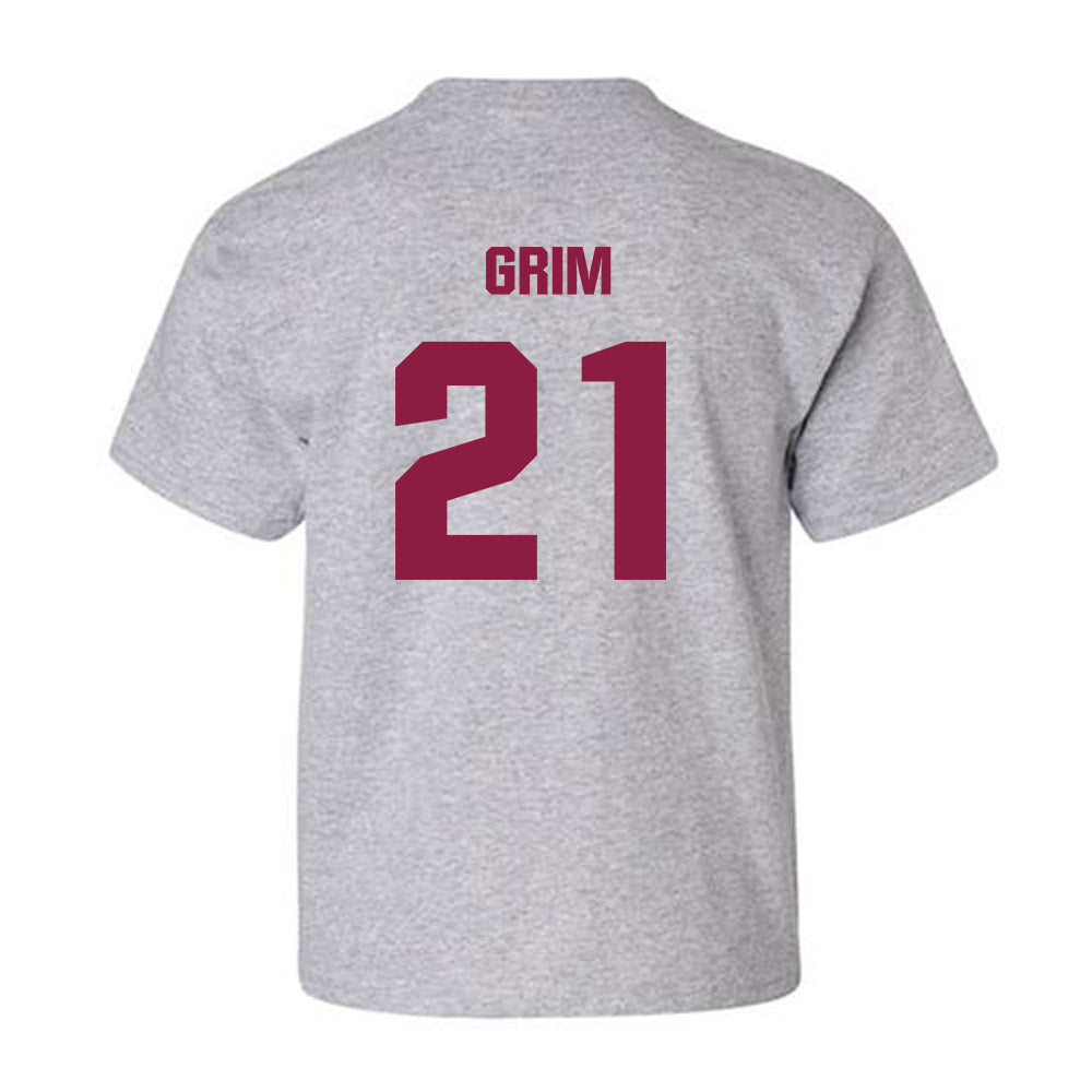 Virginia Tech - NCAA Baseball : Ethan Grim - Classic Fashion Shersey Youth T-Shirt-1