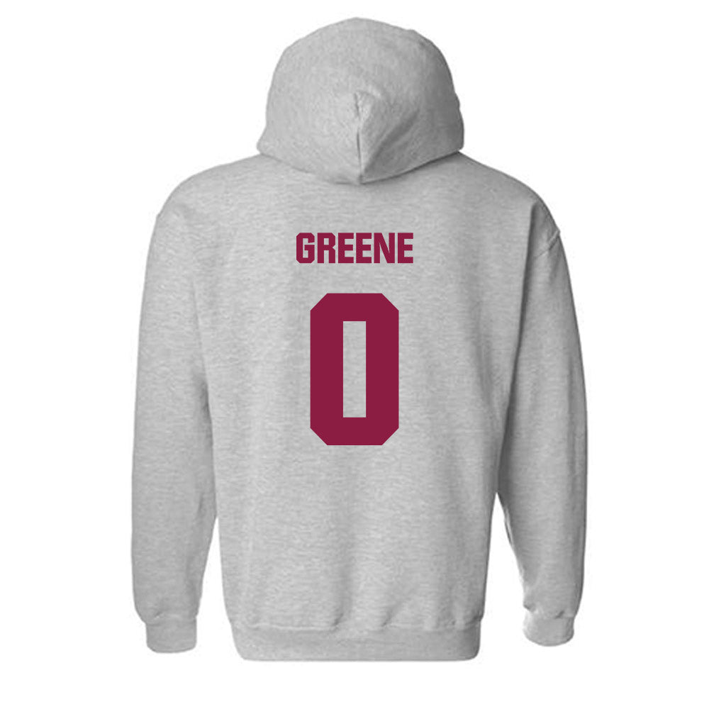 Virginia Tech - NCAA Football : Ayden Greene - Classic Fashion Shersey Hooded Sweatshirt-1