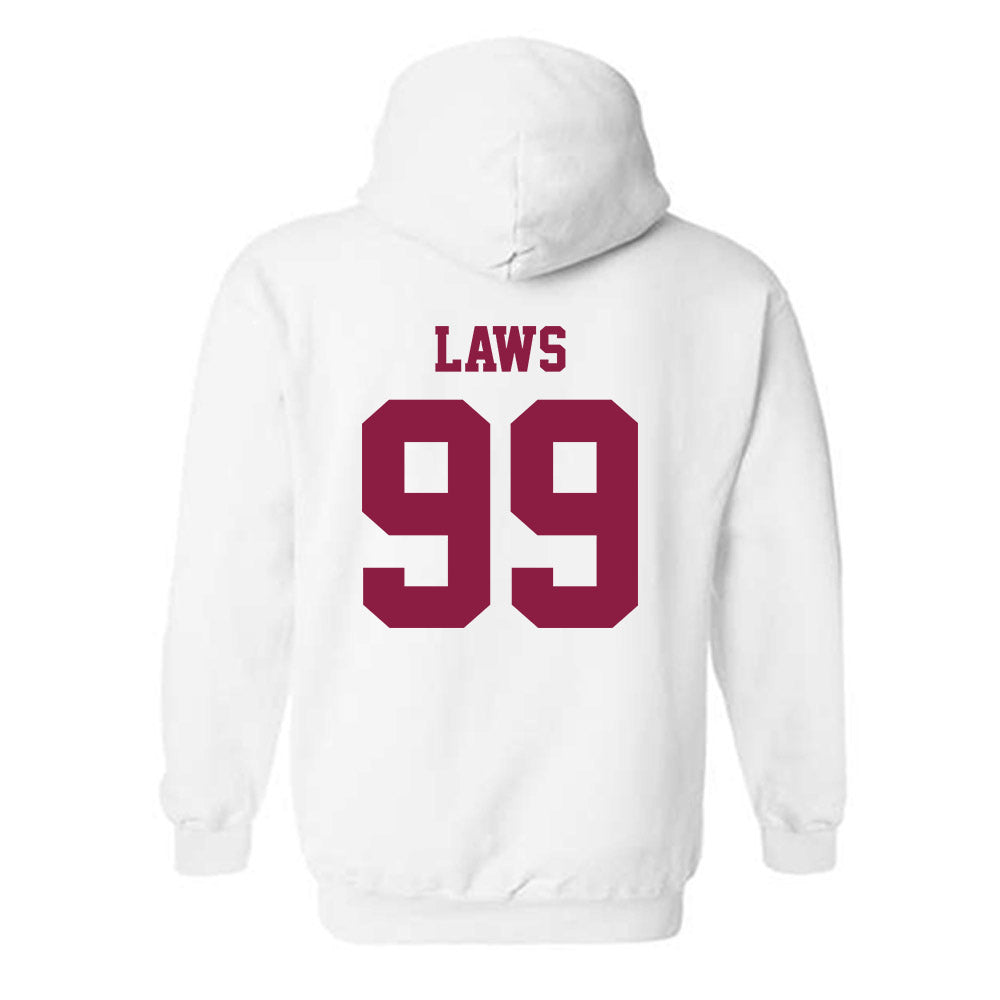 Virginia Tech - NCAA Football : Emmett Laws - Classic Fashion Shersey Hooded Sweatshirt-1