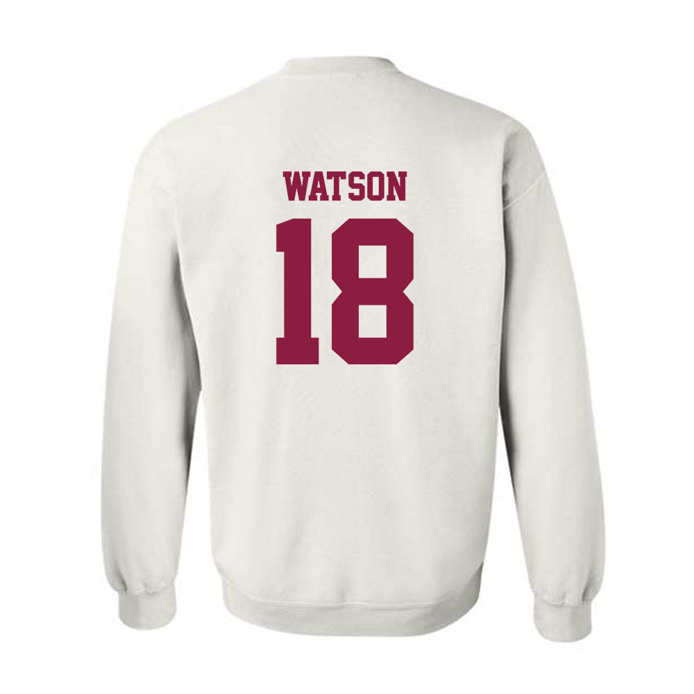 Virginia Tech - NCAA Football : William Watson - Classic Fashion Shersey Crewneck Sweatshirt-1