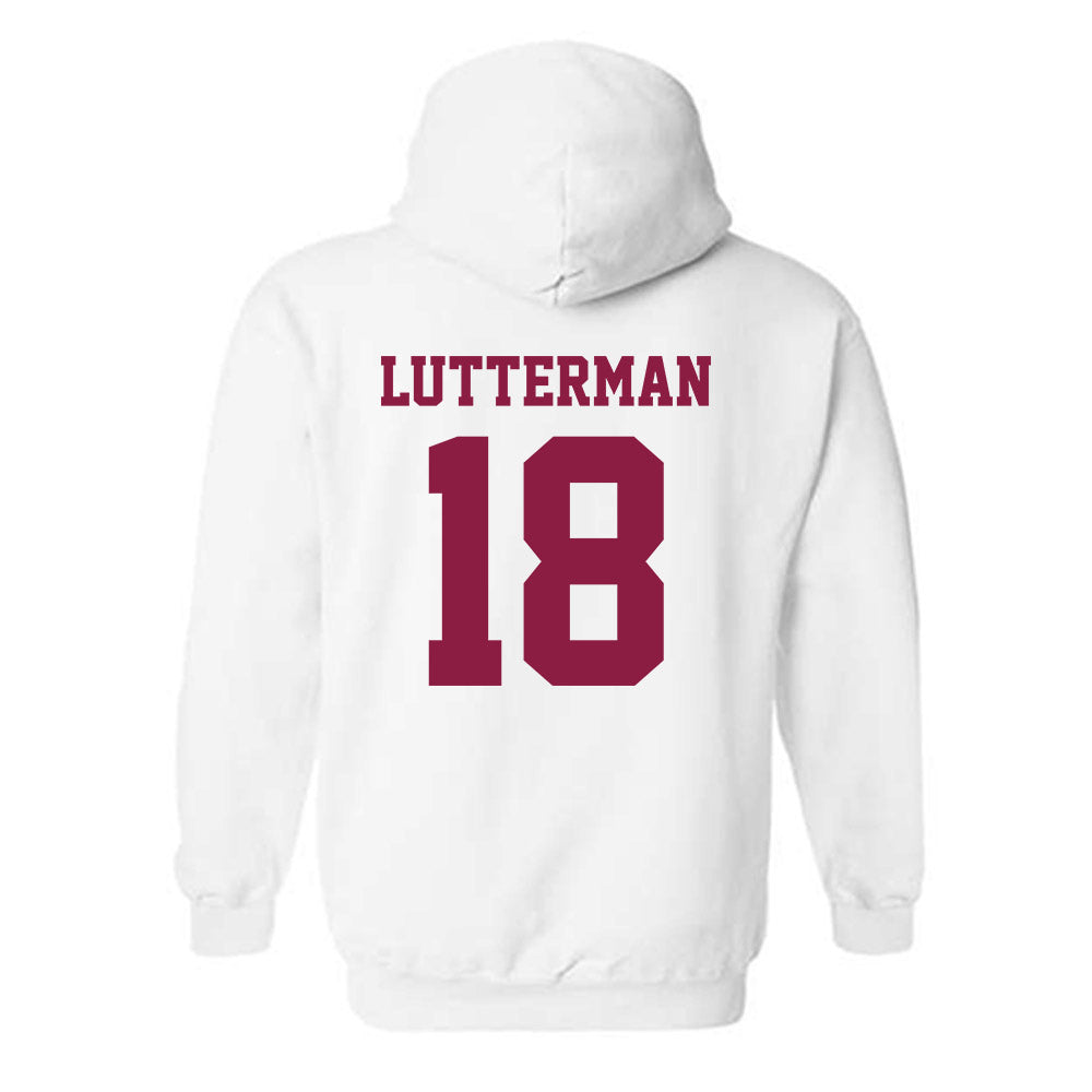 Virginia Tech - NCAA Baseball : Hudson Lutterman - Classic Fashion Shersey Hooded Sweatshirt-1