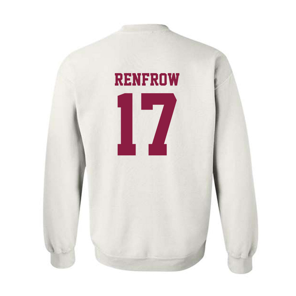 Virginia Tech - NCAA Baseball : Brett Renfrow - Classic Fashion Shersey Crewneck Sweatshirt-1