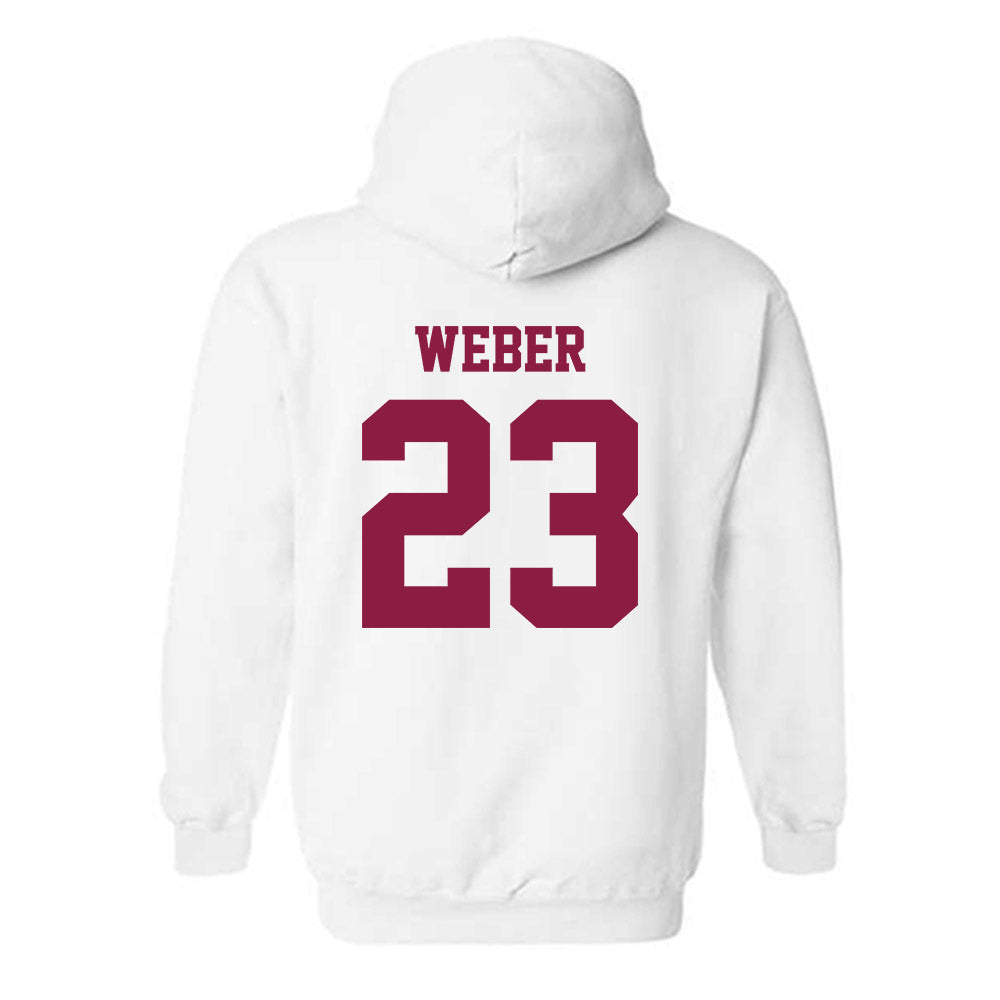 Virginia Tech - NCAA Baseball : Ben Weber - Classic Fashion Shersey Hooded Sweatshirt-1