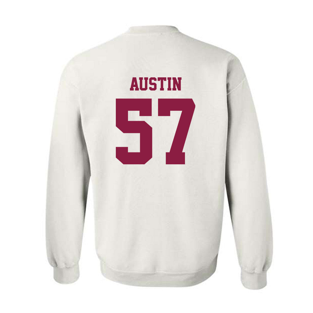 Virginia Tech - NCAA Football : Lucas Austin - Classic Fashion Shersey Crewneck Sweatshirt-1