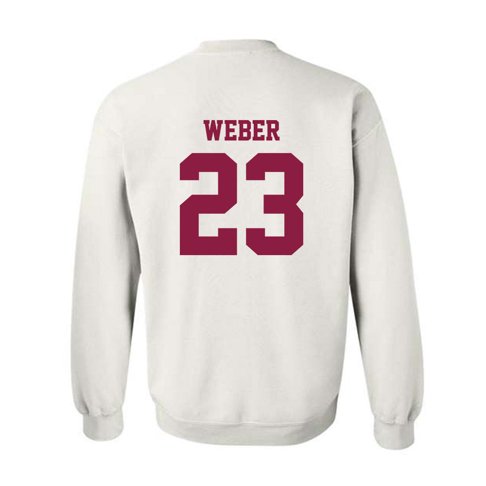 Virginia Tech - NCAA Baseball : Ben Weber - Classic Fashion Shersey Crewneck Sweatshirt-1