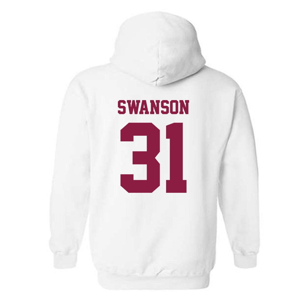 Virginia Tech - NCAA Women's Basketball : Sophie Swanson - Classic Fashion Shersey Hooded Sweatshirt-1