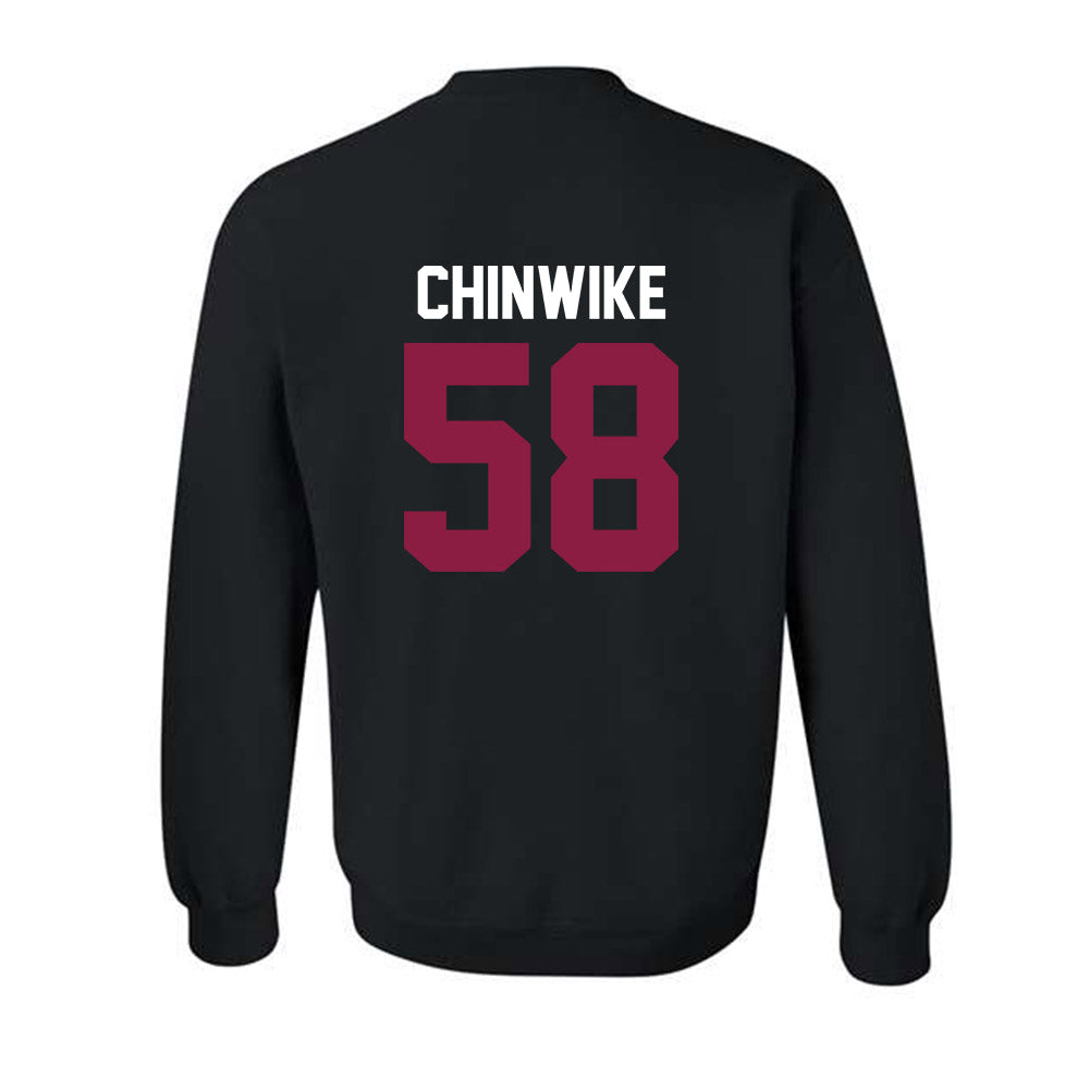Virginia Tech - NCAA Football : Zeke Chinwike - Classic Fashion Shersey Crewneck Sweatshirt-1
