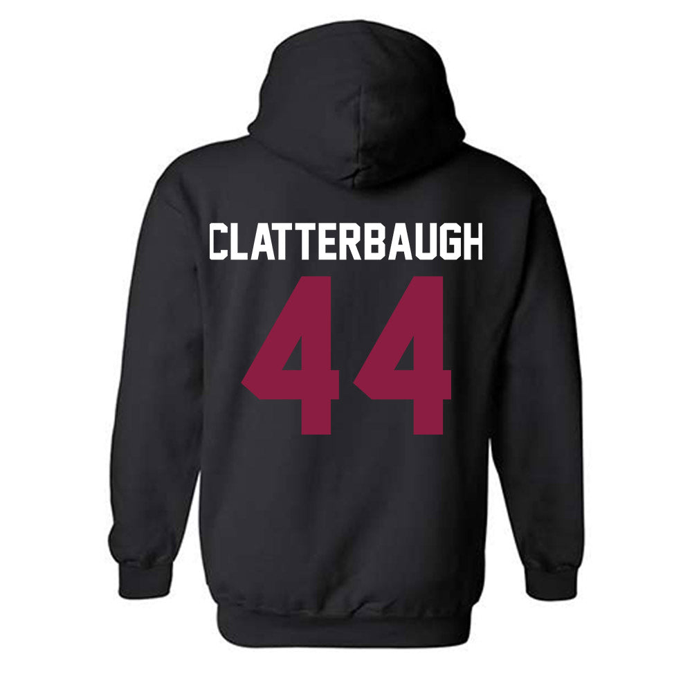 Virginia Tech - NCAA Football : Brett Clatterbaugh - Classic Fashion Shersey Hooded Sweatshirt-1