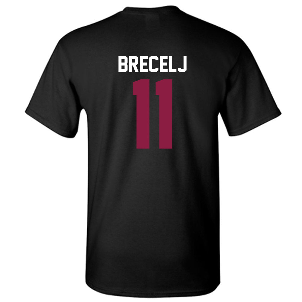 Virginia Tech - NCAA Women's Basketball : Spela Brecelj - Classic Fashion Shersey T-Shirt-1