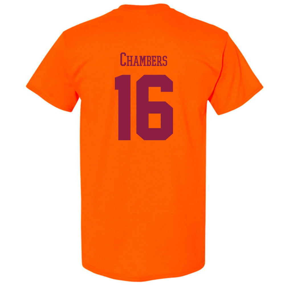 Virginia Tech - NCAA Football : Noah Chambers - Classic Fashion Shersey T-Shirt-1