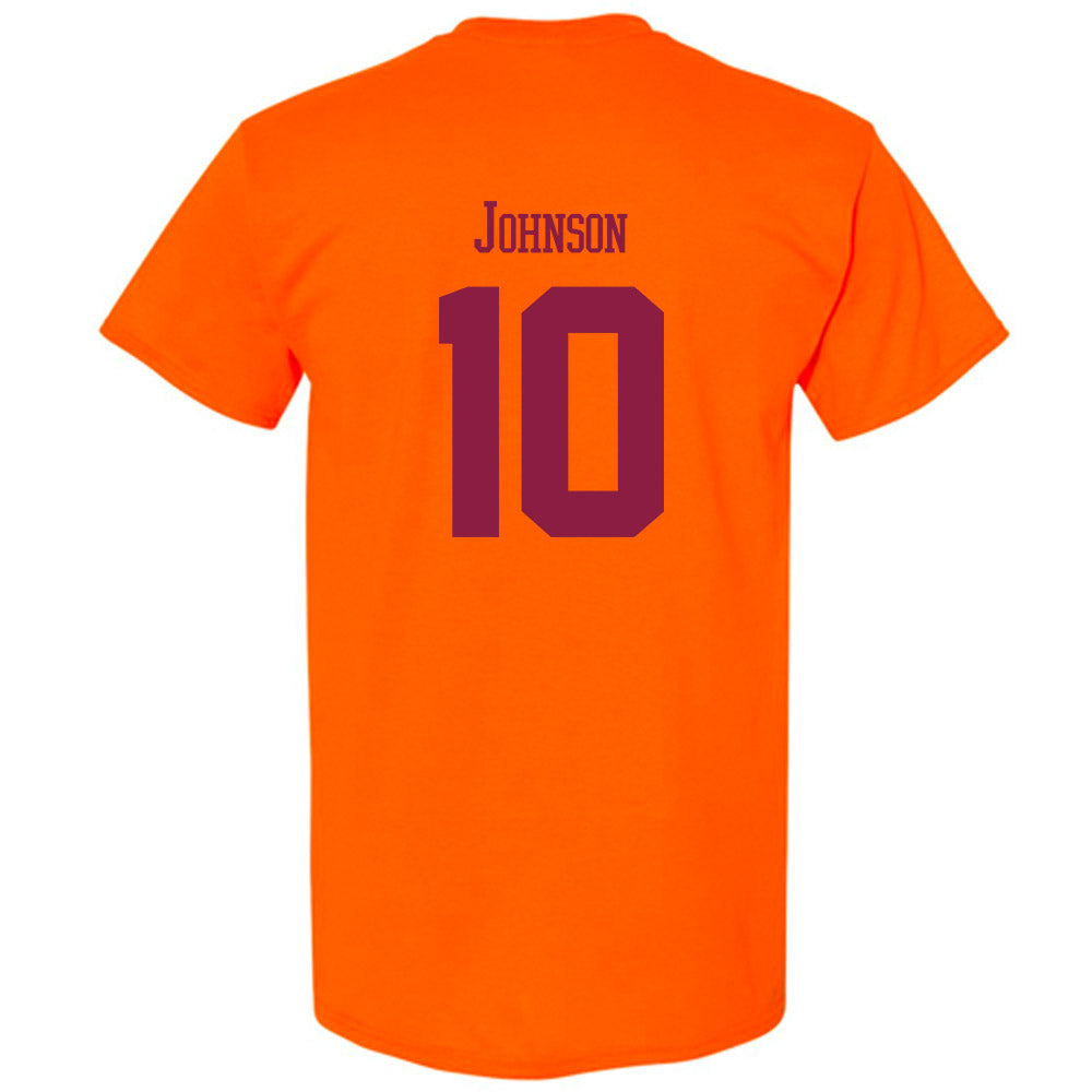 Virginia Tech - NCAA Men's Basketball : Tyler Johnson - Classic Fashion Shersey T-Shirt-1