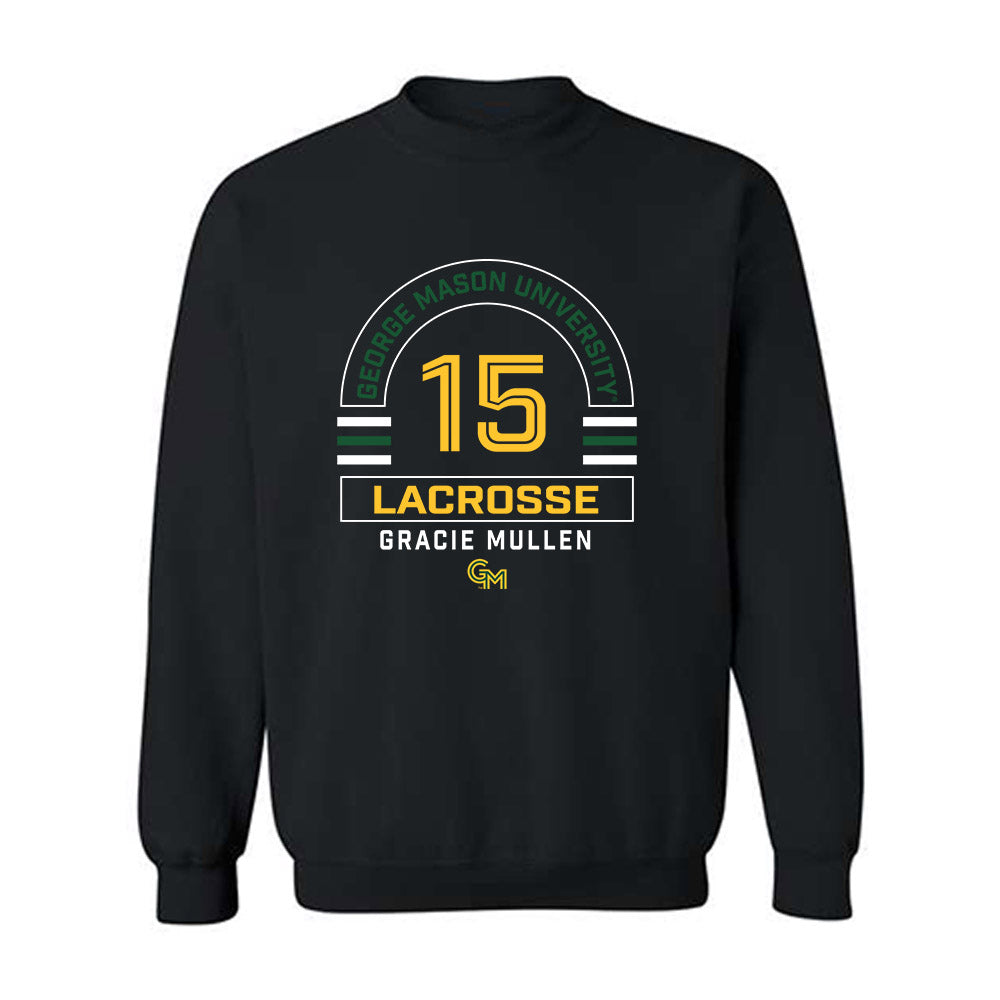 GMU - NCAA Women's Lacrosse : Gracie Mullen - Classic Fashion Shersey Crewneck Sweatshirt-0