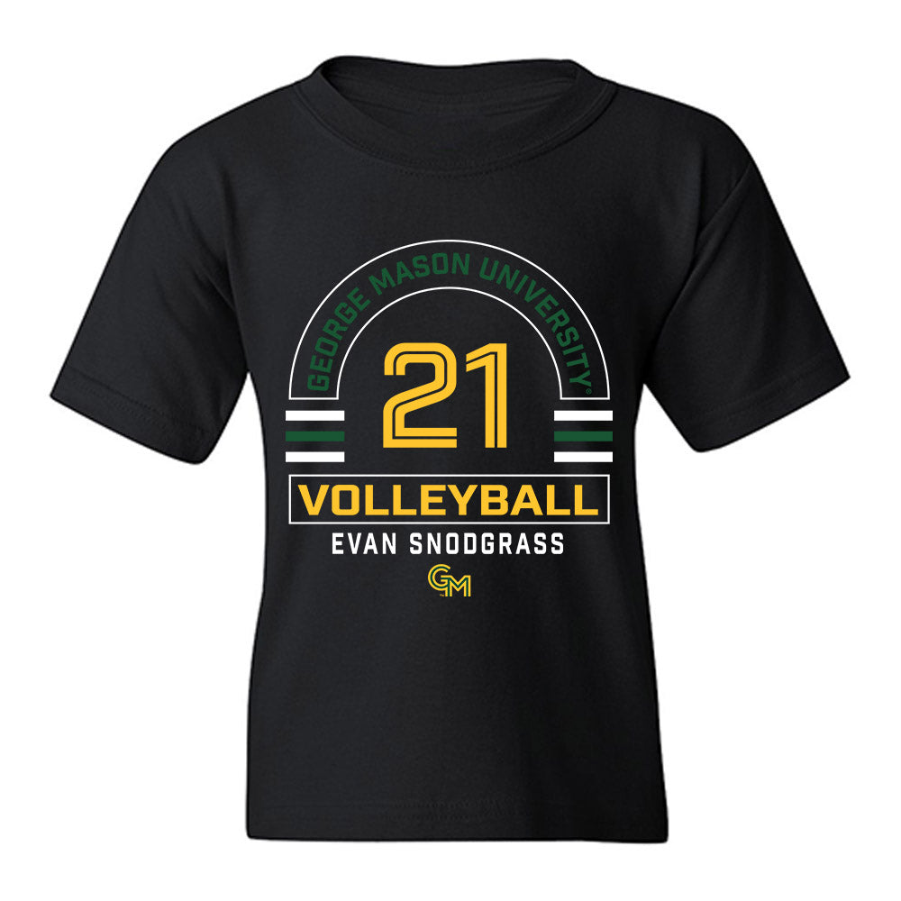 GMU - NCAA Men's Volleyball : Evan Snodgrass - Classic Fashion Shersey Youth T-Shirt-0
