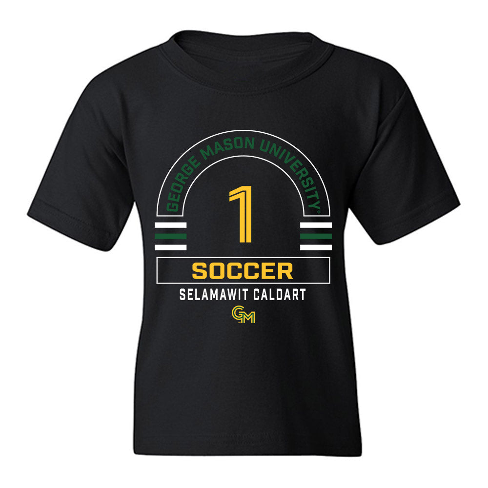 GMU - NCAA Women's Soccer : Selamawit Caldart - Classic Fashion Shersey Youth T-Shirt-0
